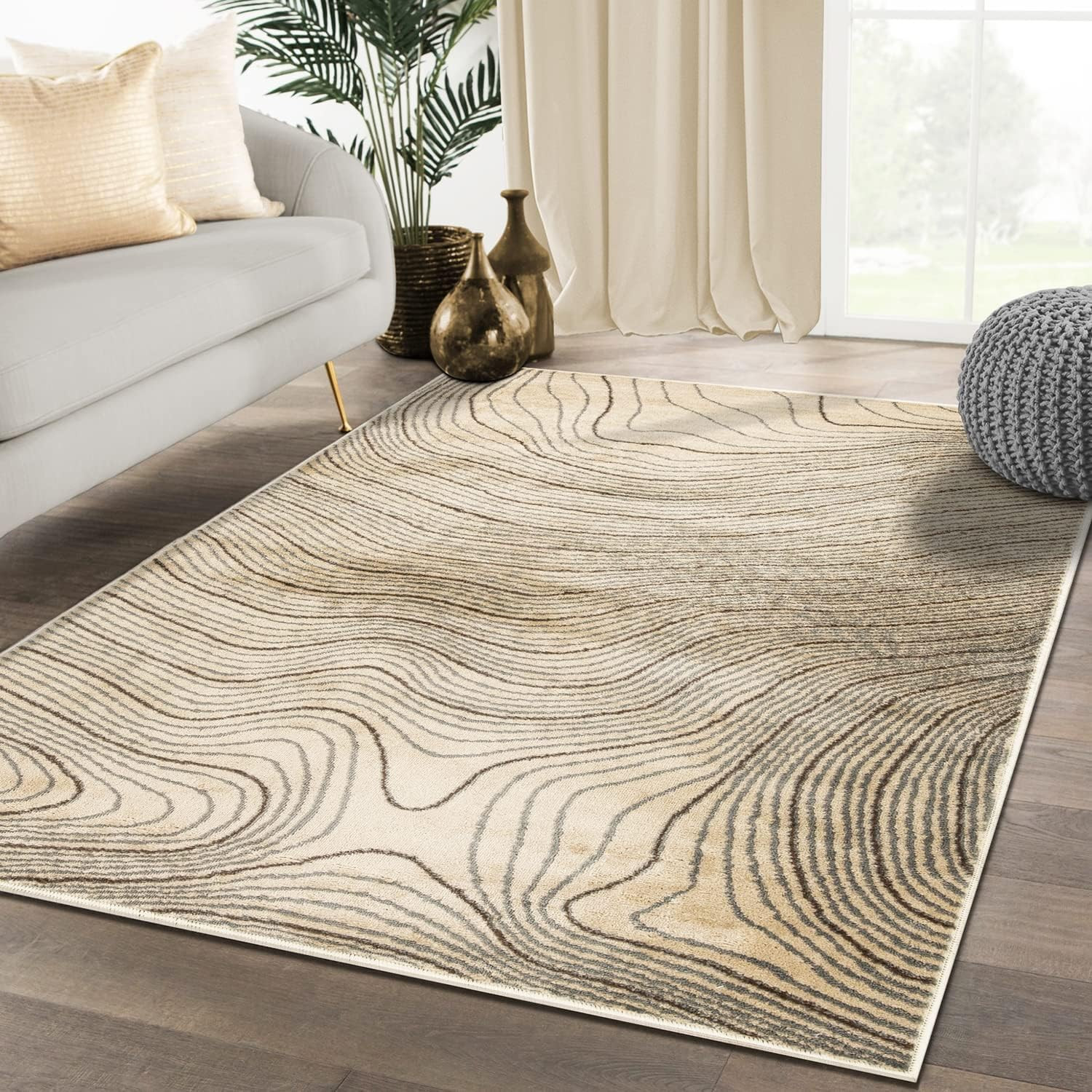 Indoor Area Rug, Plush Carpet Cover, High-Traffic Rugs, Jute Backing, Hallways,