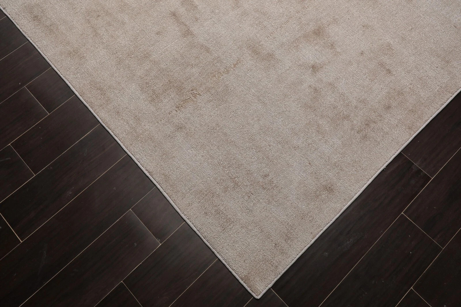Hand Loom 100% Viscose Rug Color Taupe Design Area Handmade Carpet Rug