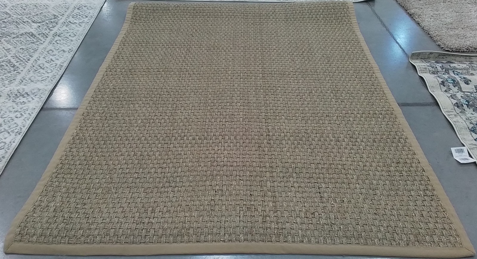 NATURAL / BEIGE 6′-0″ x 8′-0″ Flaw in Rug, Reduced Price 1172794412 NF114A-68