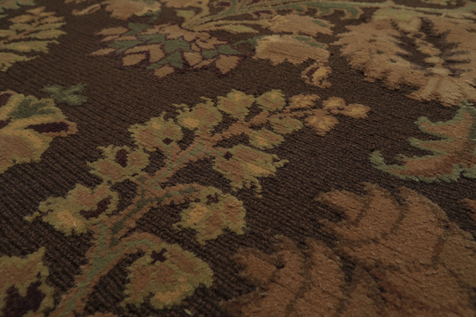 8’10″x12’02” Asmara Hand Knotted Wool French Aubusson Savonnerie Embossed Rug