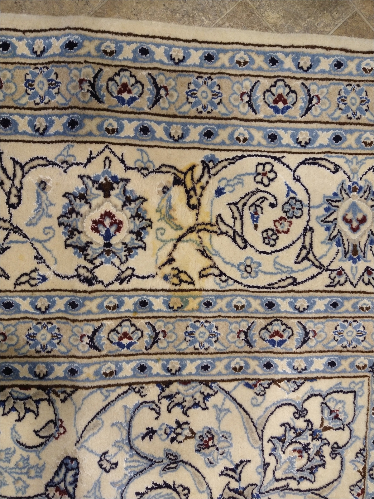 10′ x 13′ Pre- Owned Traditional Kashasn Wool Rug #5085