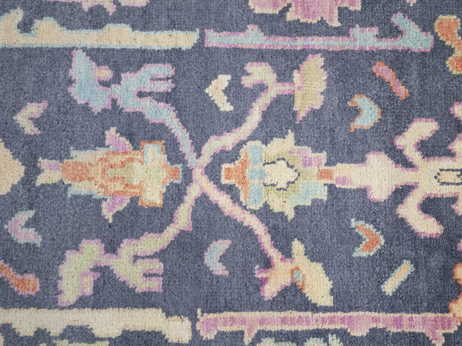 Handmade Floral Oushak Chobi Oriental Rug Colorfast Bathroom Decor Carpet 4X6 ft