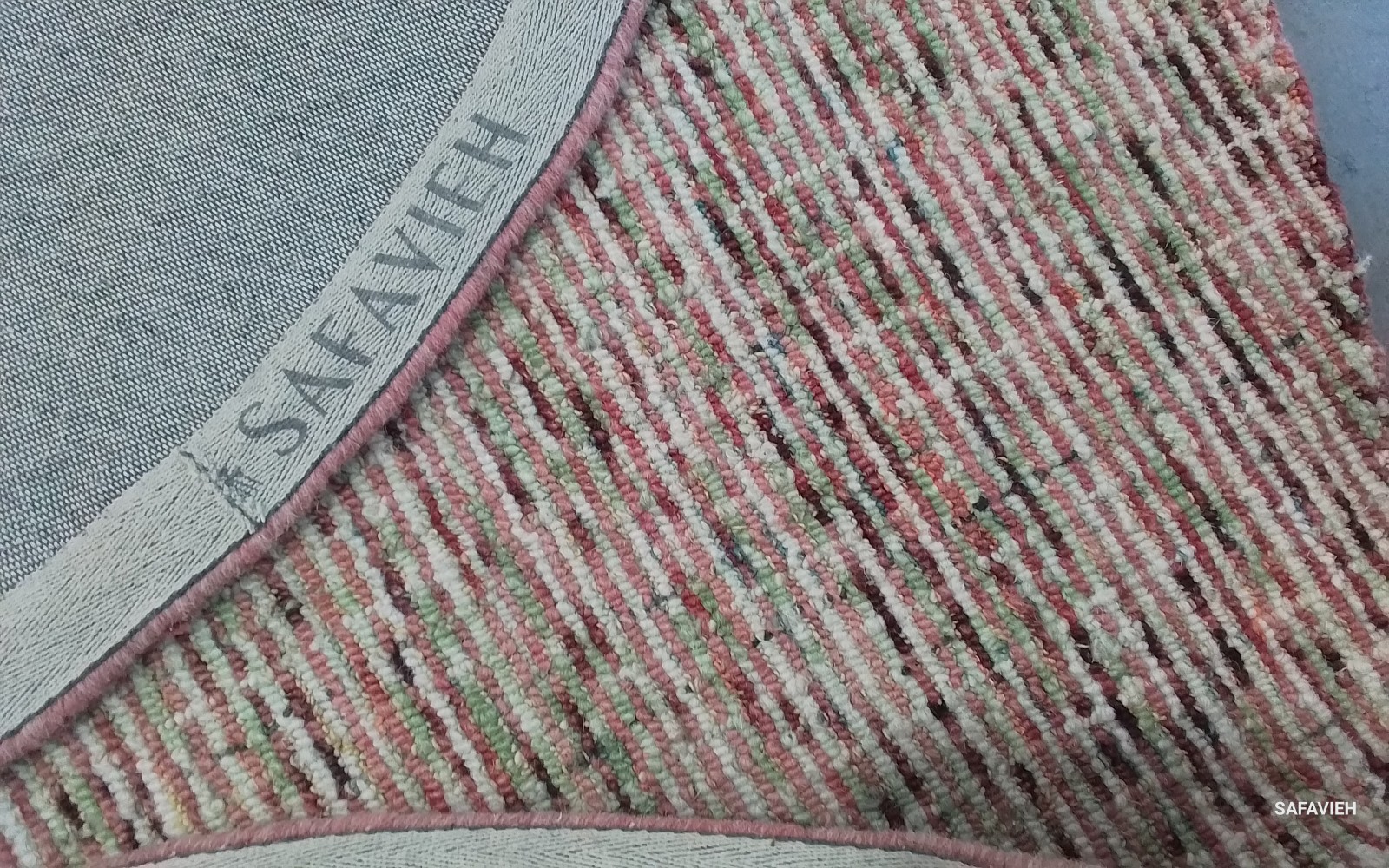 BEIGE / RUST 6′-0″ x 6′-0″ Flaw in Rug, Reduced Price 1172777206 ABT468A-6R