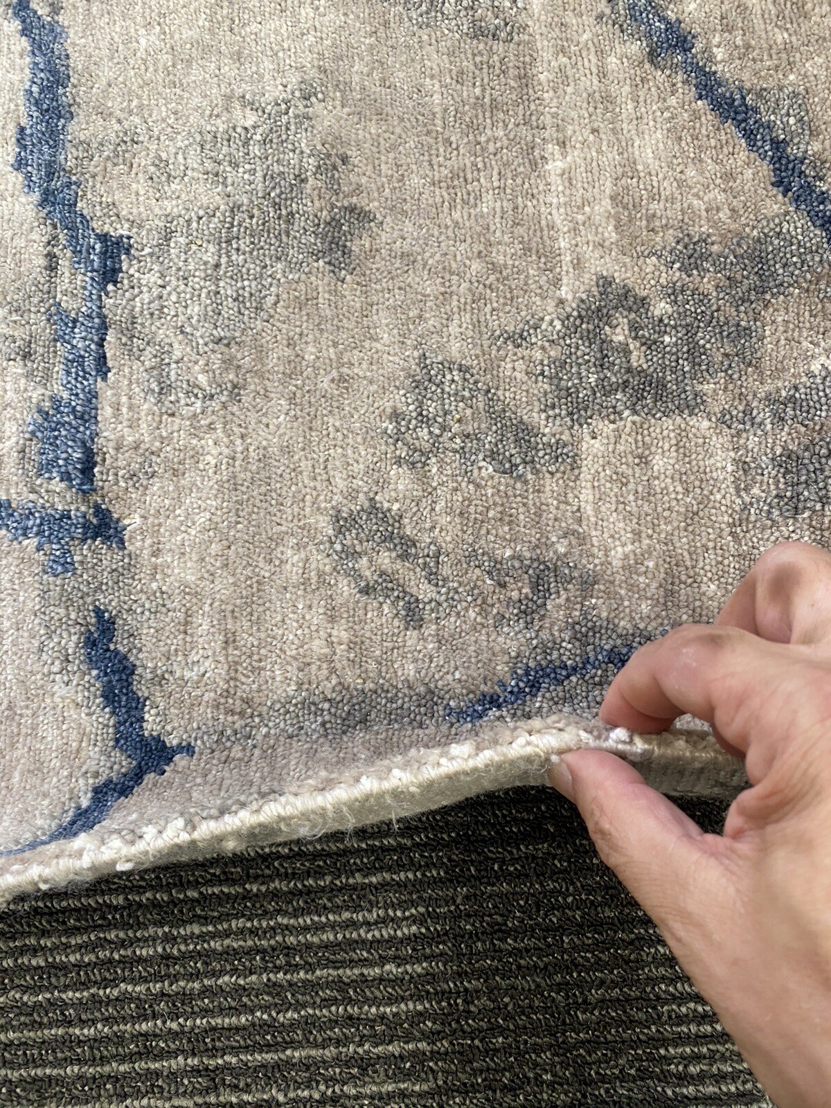 6 X 9 Ft Spectacular Hand Knotted Tibetan Rug All Viscous Fine Modern