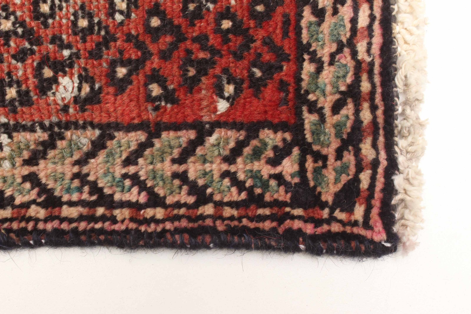 Traditional Vintage Hand-Knotted Area Rug 3’10” x 6’9″ Oriental Wool Carpet