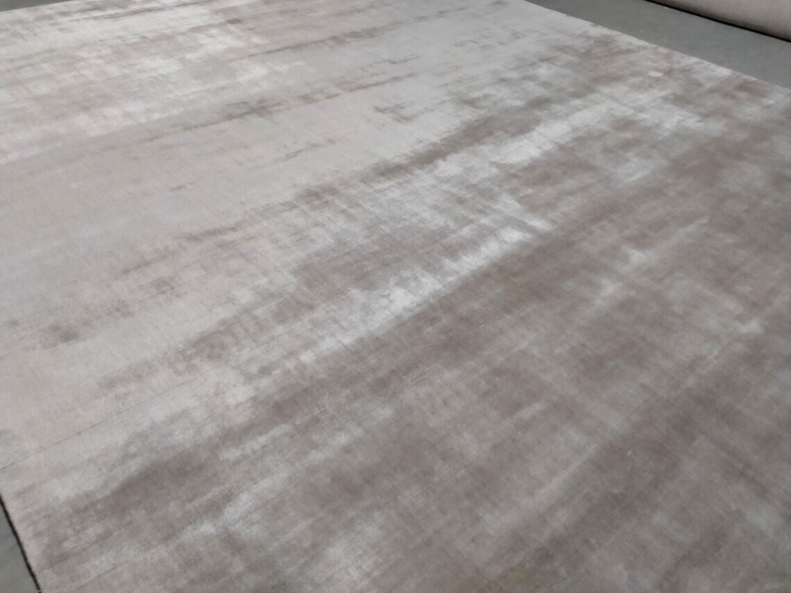 Hand Knotted Luxurious Viscose Art Silk Carpet Area Rug, Hand-Woven Carpet Rug