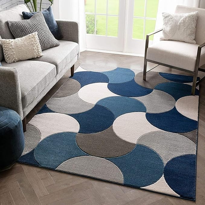 Hand tufted wool carpet for living room bedroom office etc
