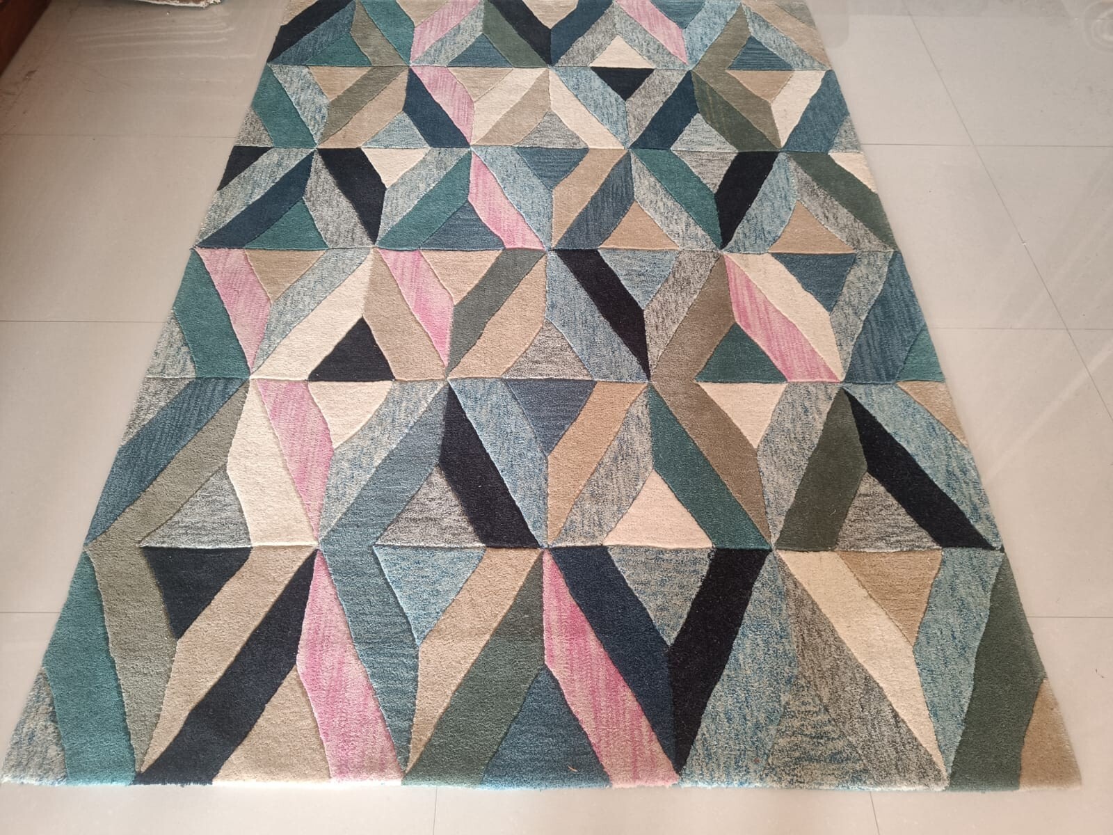 Hand-Tufted 5×7 ft Carpet – Ready to Dispatch | Blended Newzealand wool