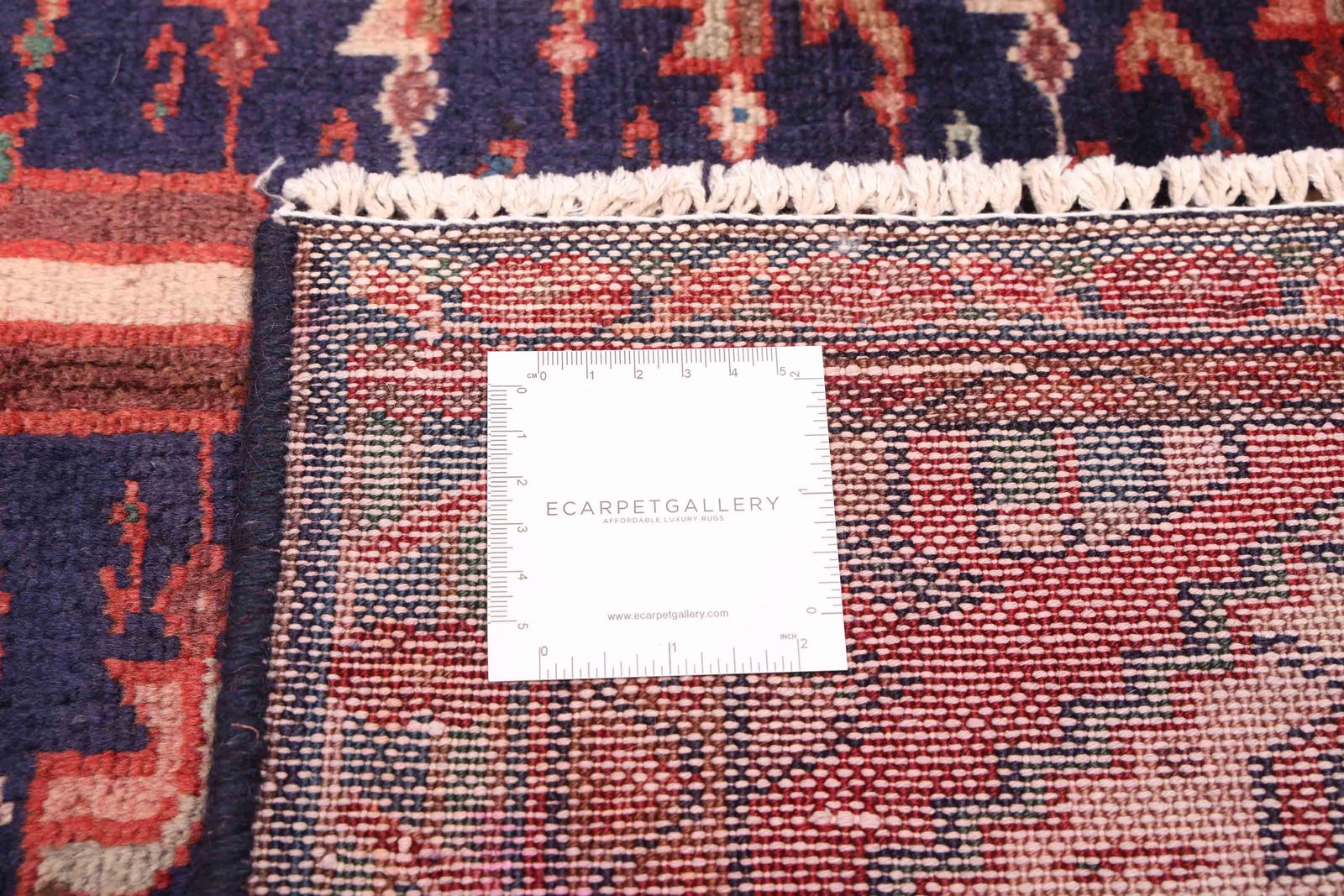 Traditional Vintage Hand-Knotted Area Rug 3’9″ x 8’5″ Oriental Wool Carpet