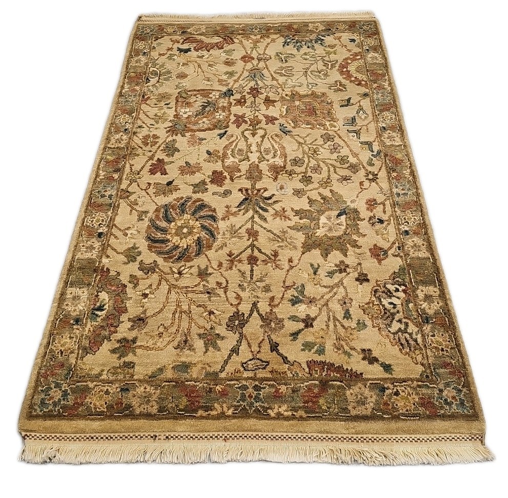 Hand-knotted 100% Wool Pile Jaipur Rug 3’5″x5’8″