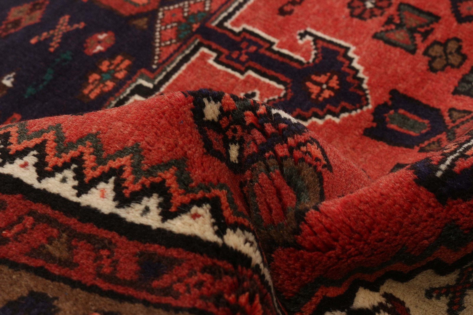 Vintage Traditional Hand-Knotted Area Rug 3’1″ x 5’2″ Oriental Wool Carpet