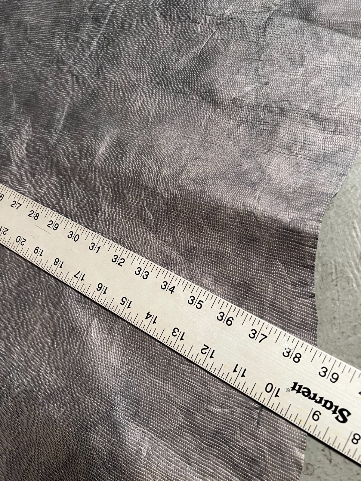 100% CALFSKIN LEATHER GARMENT HIDE SKIN 268226 PRINTED