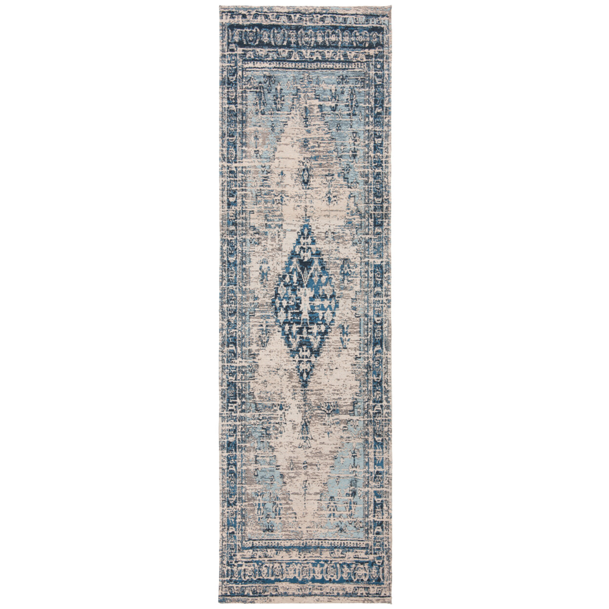 SAFAVIEH Classic Vintage Collection CLV113M Blue Rug