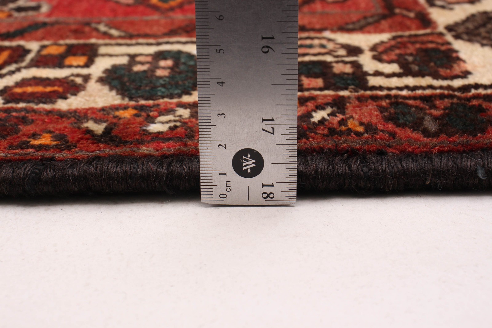 Vintage Hand-knotted Runner Rug 3’9″ x 10’4″ Traditional Oriental Wool Carpet