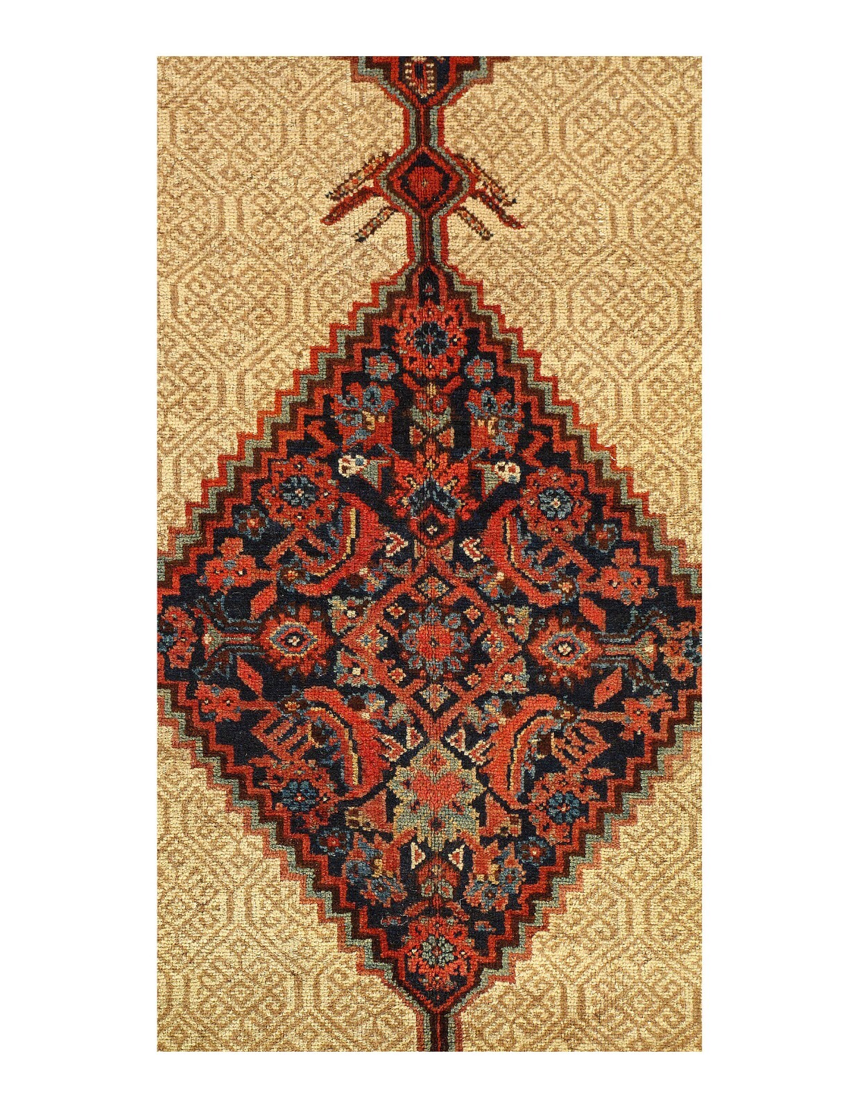 Beige Anrique 6′ 9” X 19′