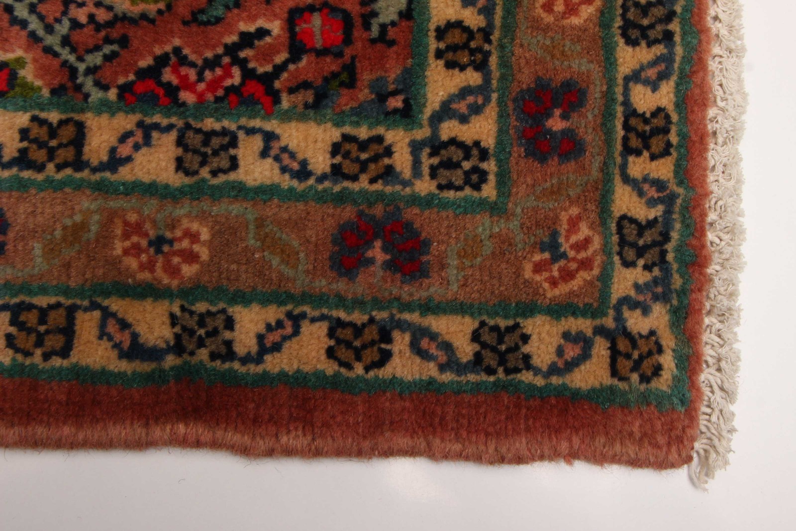 2’6″ x 6’5″ Vintage Hand-knotted Runner Rug Traditional Oriental Wool Carpet