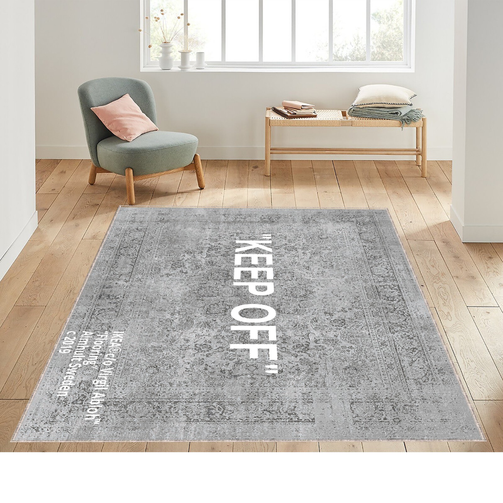 Keep Off, Cool Rug, Off White, Keep Off, Keep Off Rug, Hypeast Rug, Fashion Rug