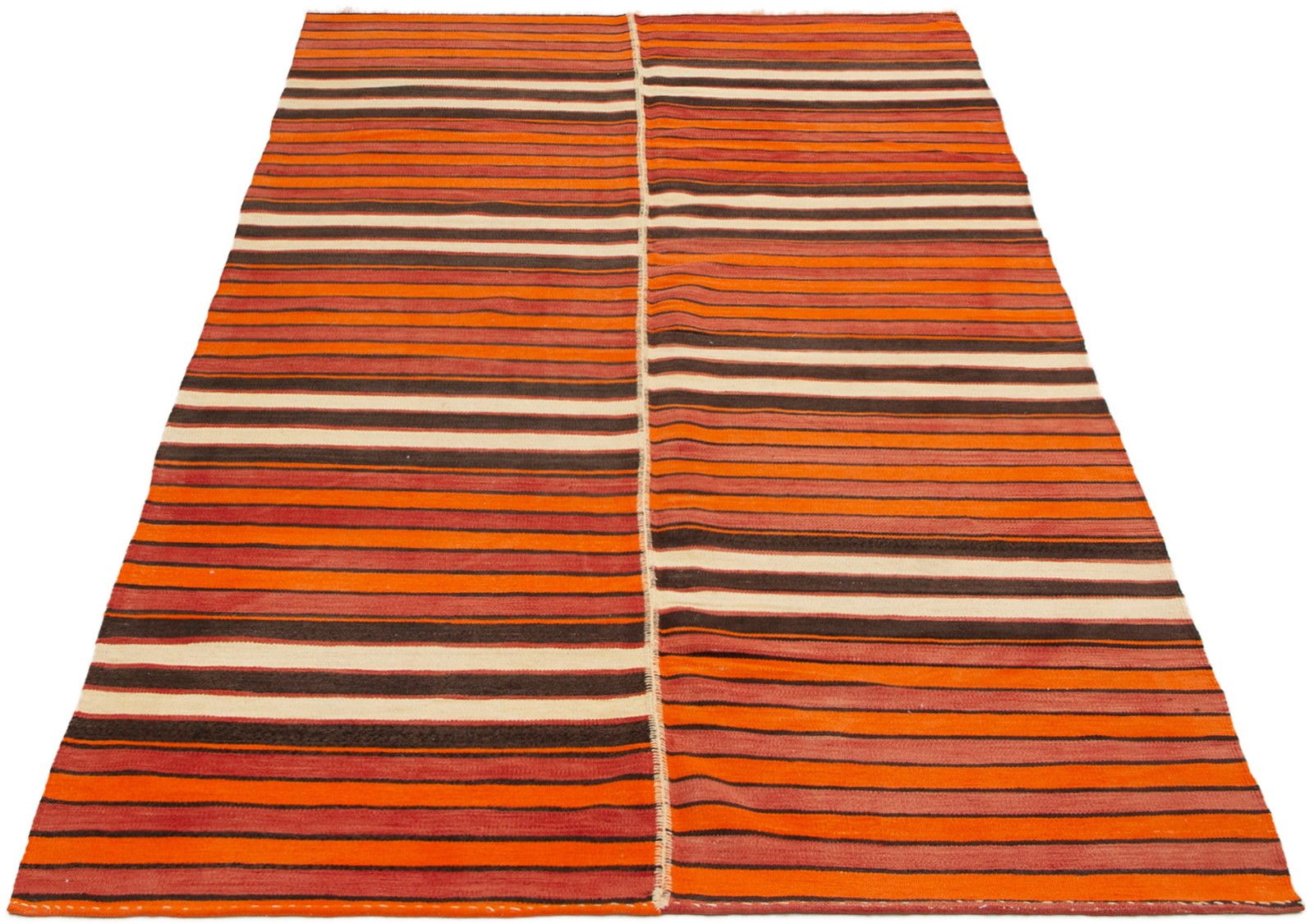 Vintage Hand Woven Area Rug 5’11” x 11’1″ Traditional Wool Oriental Carpet