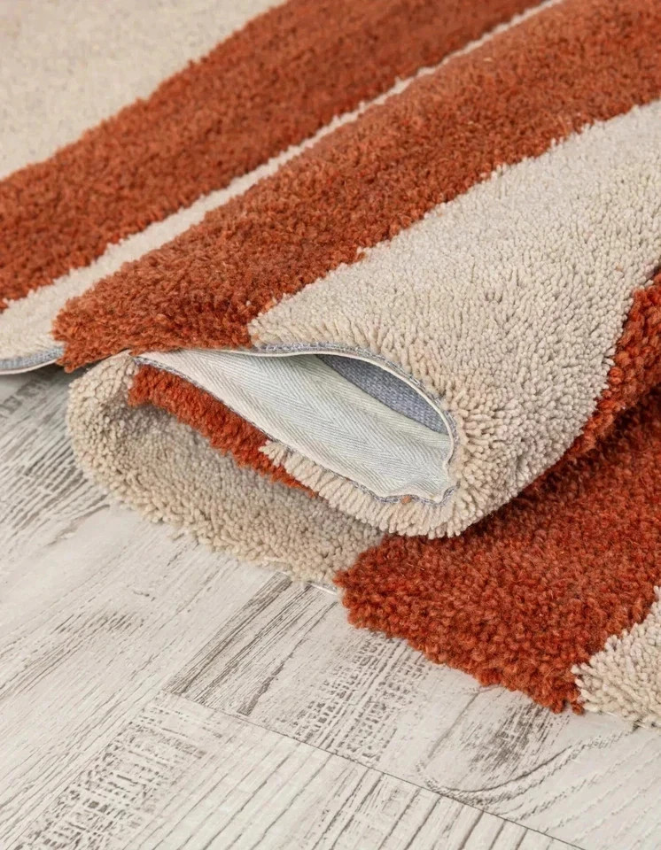 Styles Hand-Tufted Hand Med Rugs 100% Soft Wool Custom Size Available 2X4,2X6,