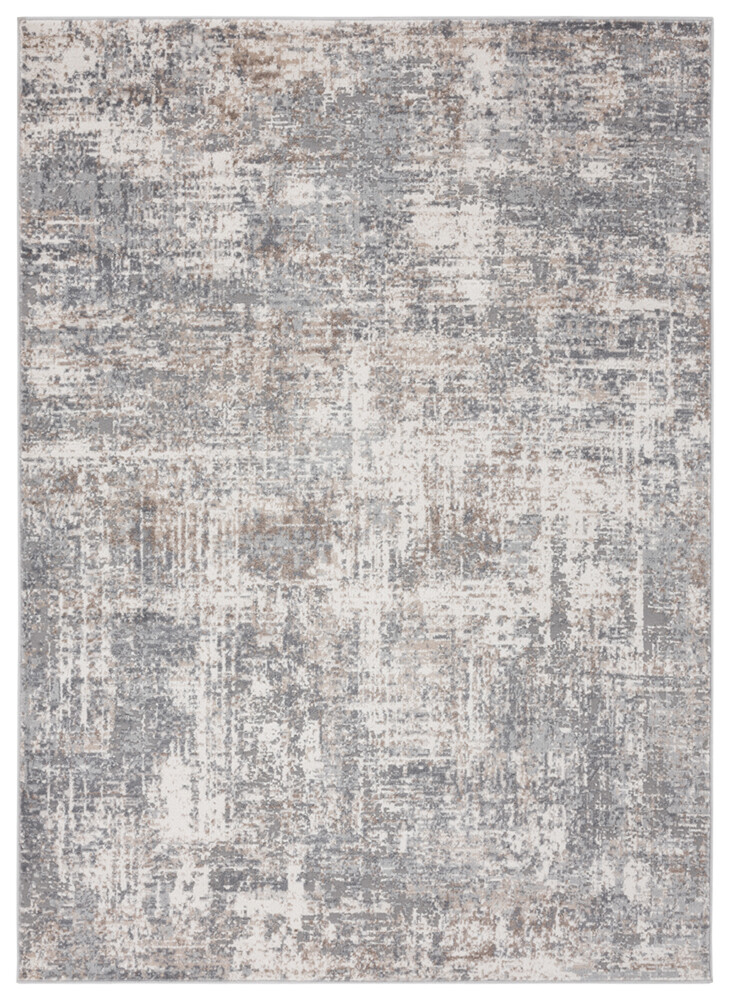 2×7 United Weavers Blue Abstract Shaded Runner 4540 20172 – Aprx 2′ 7″ x 7′ 4″