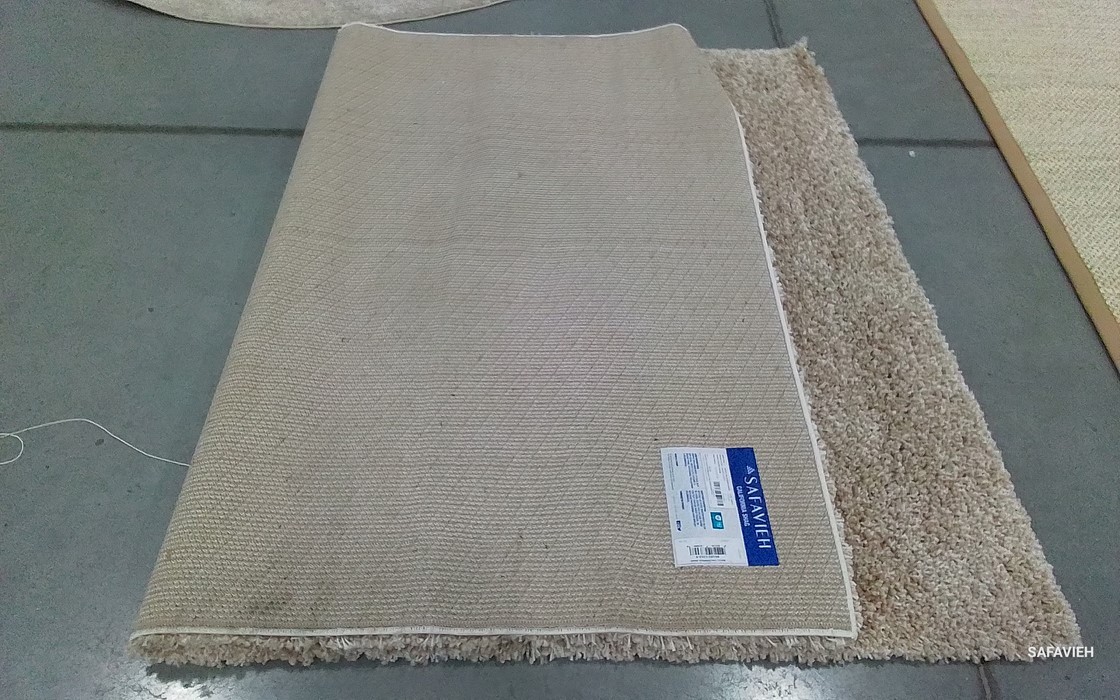 BEIGE 5′-3″ x 7′-6″ Back Stain Rug, Reduced Price 1172806816 SG151-1313-5