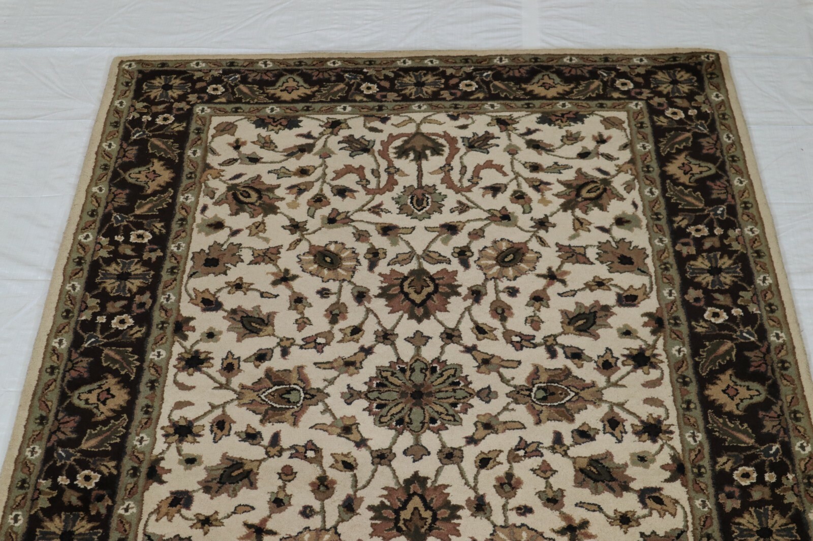5’0″ x 8’0″ ft. Hand Tufted Rug, Oriental Rug, Area Rug, Wool Rug