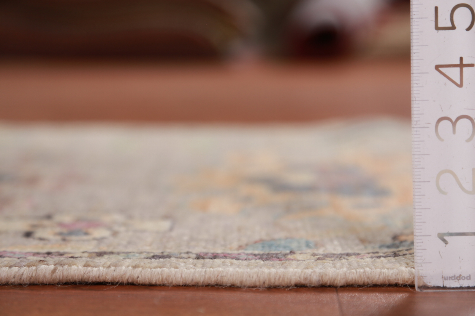 Vegetable Dye Authentic Oushak Turkish 14′ Long Runner Rug Handmade Wool 3×14 ft