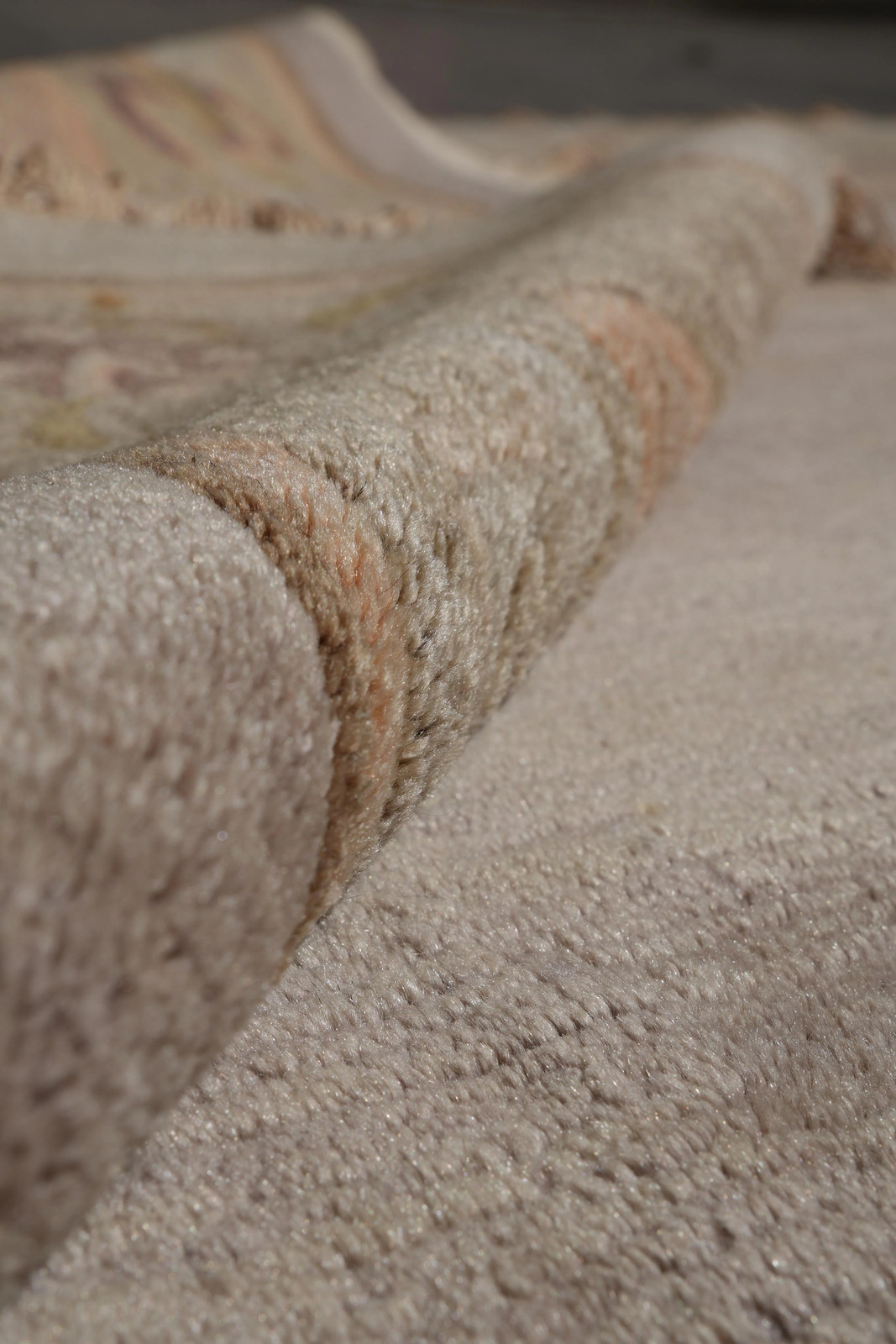 8.8 x 11.6 Modern Handmade Tibbet Rug Pre-Owned #F-4095