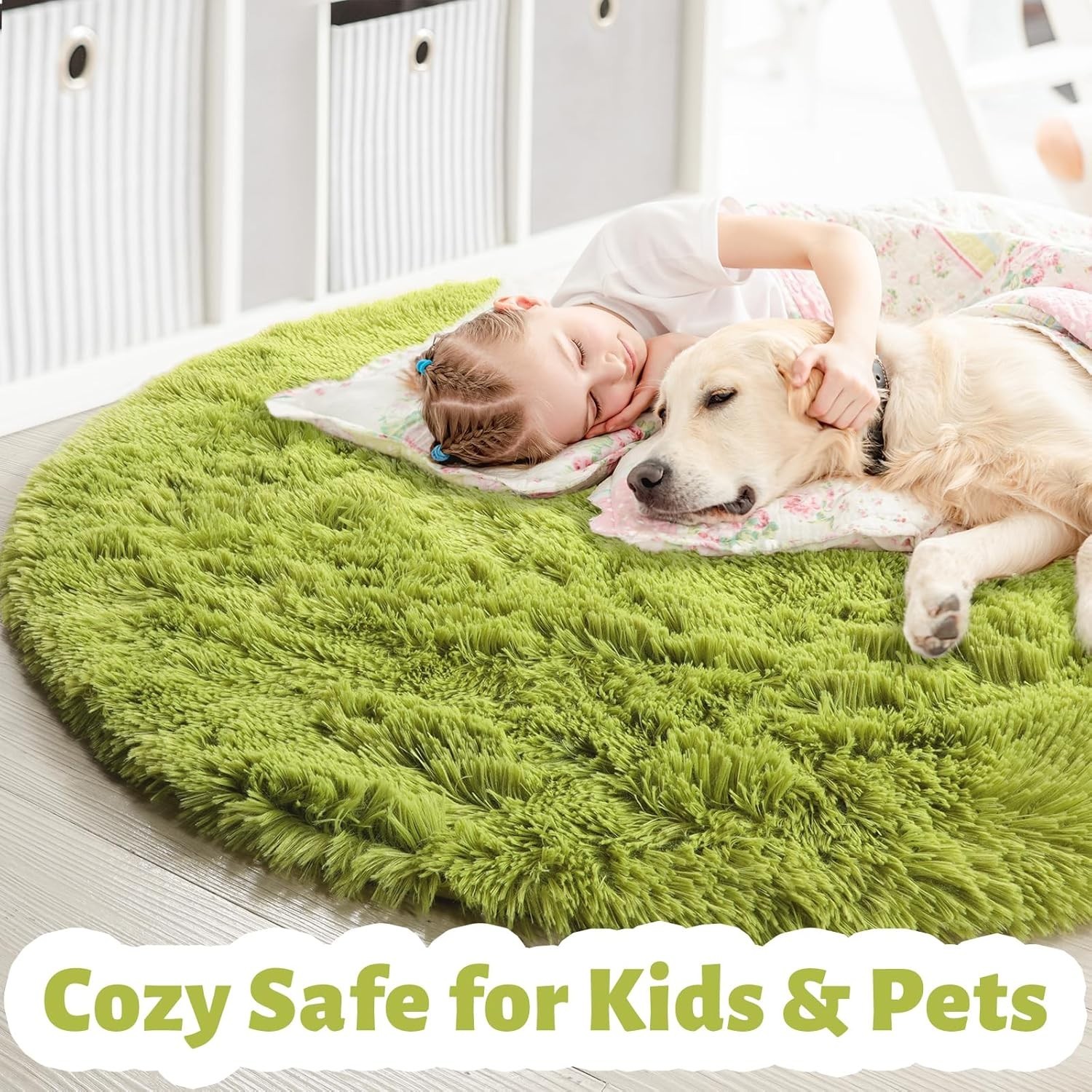 Stylish Round Rug for Indoor Spaces, Great for Housewarming & Special Occasions