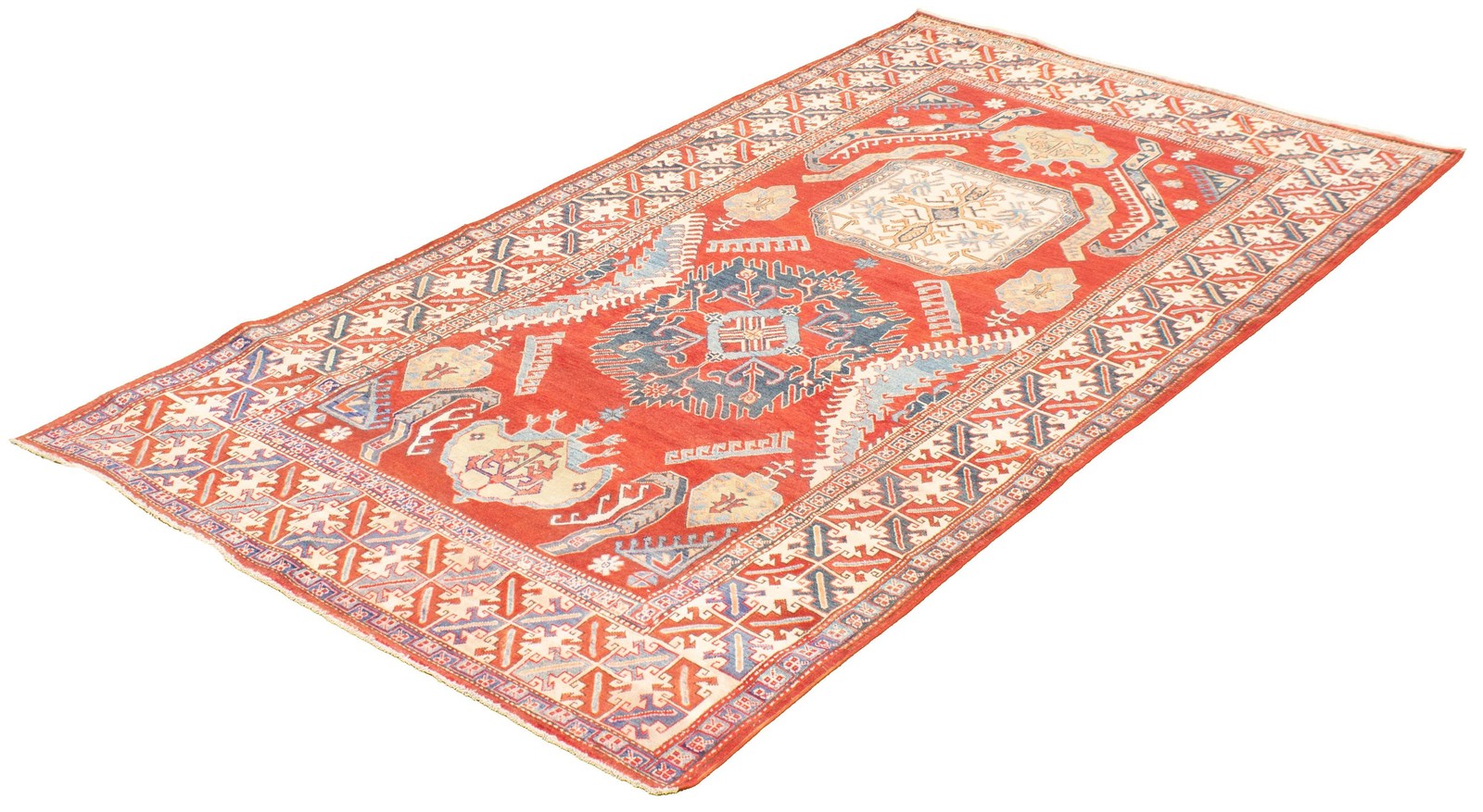 5’7″ x 11’1″ Hand Knotted Area Rug Traditional Oriental Wool Carpet