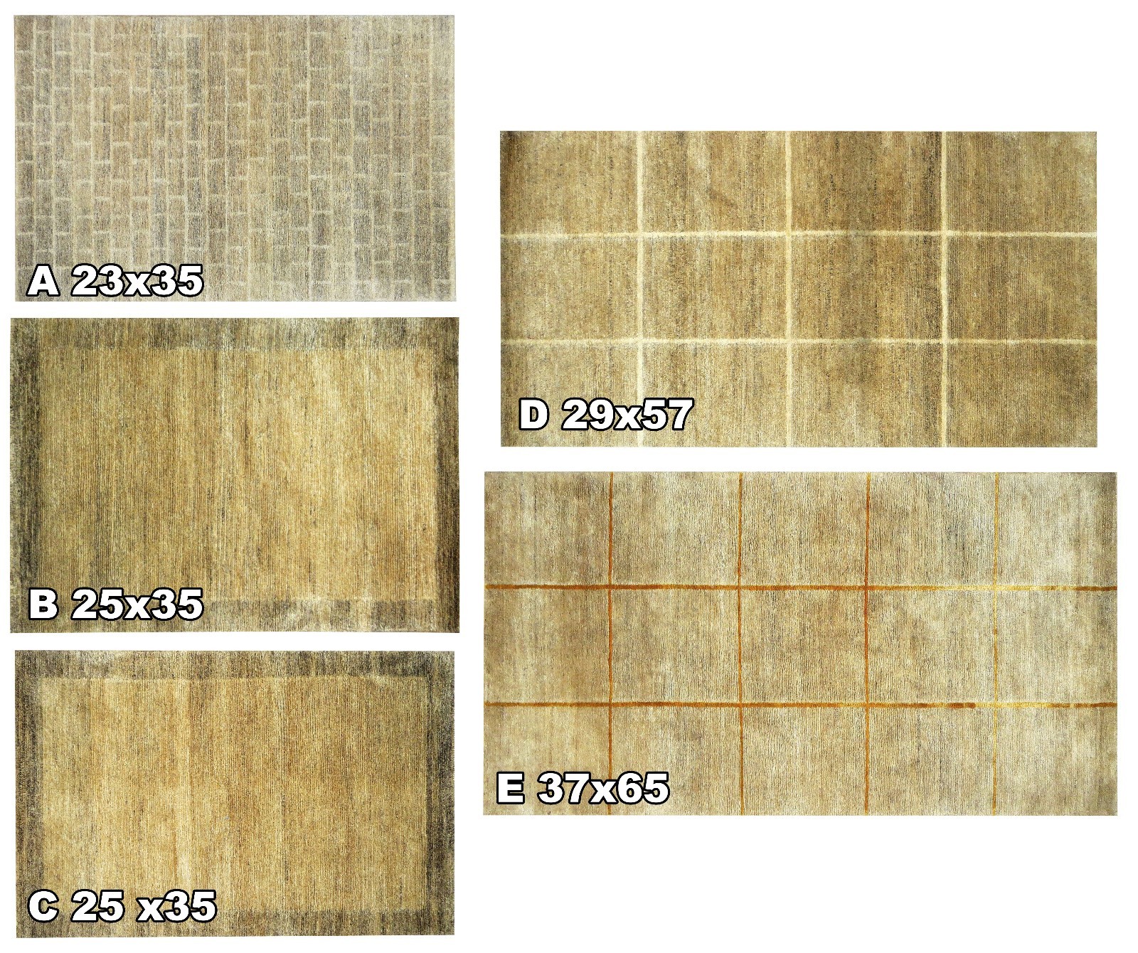 100% Hemp Carpet Rug small large mat area floor Nepali Nepal Tibet 2×3 3×6