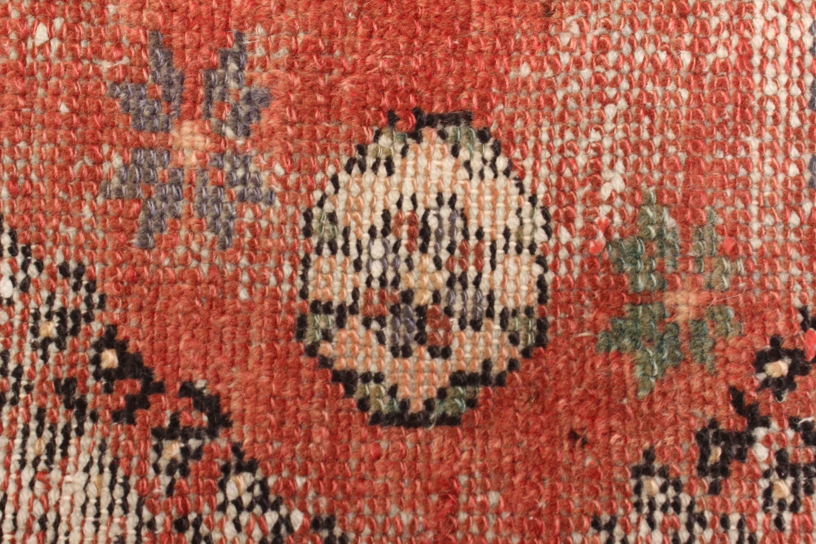 Traditional Vintage Hand-Knotted Area Rug 3’10” x 6’9″ Oriental Wool Carpet