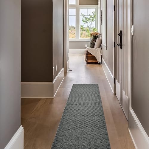 Garland Rug Town Square Cinder Gray 3 X 8 Non Slip Area Rug For Living For