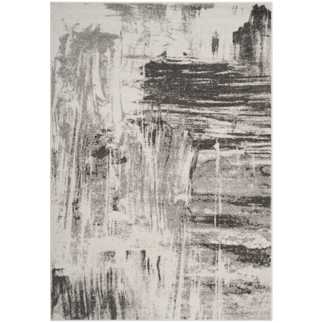 SAFAVIEH Adirondack Collection ADR133C Ivory / Grey Rug