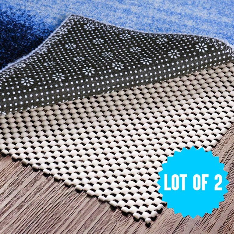 3’x5′ Non Slip Area Rug Pad Gripper for Area Rugs and Hardwood Floors Lot of 2