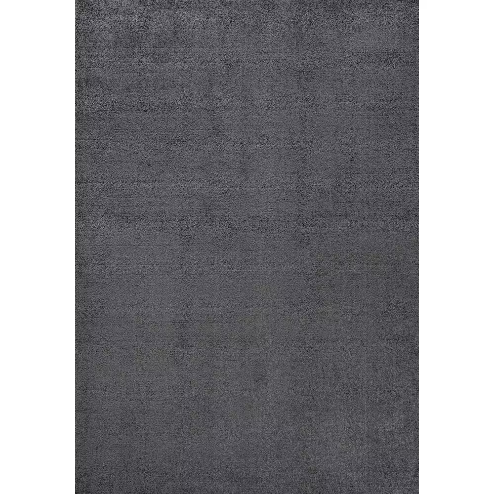 Haze Solid Low-Pile Black 8 Ft. X 10 Ft. Area Rug
