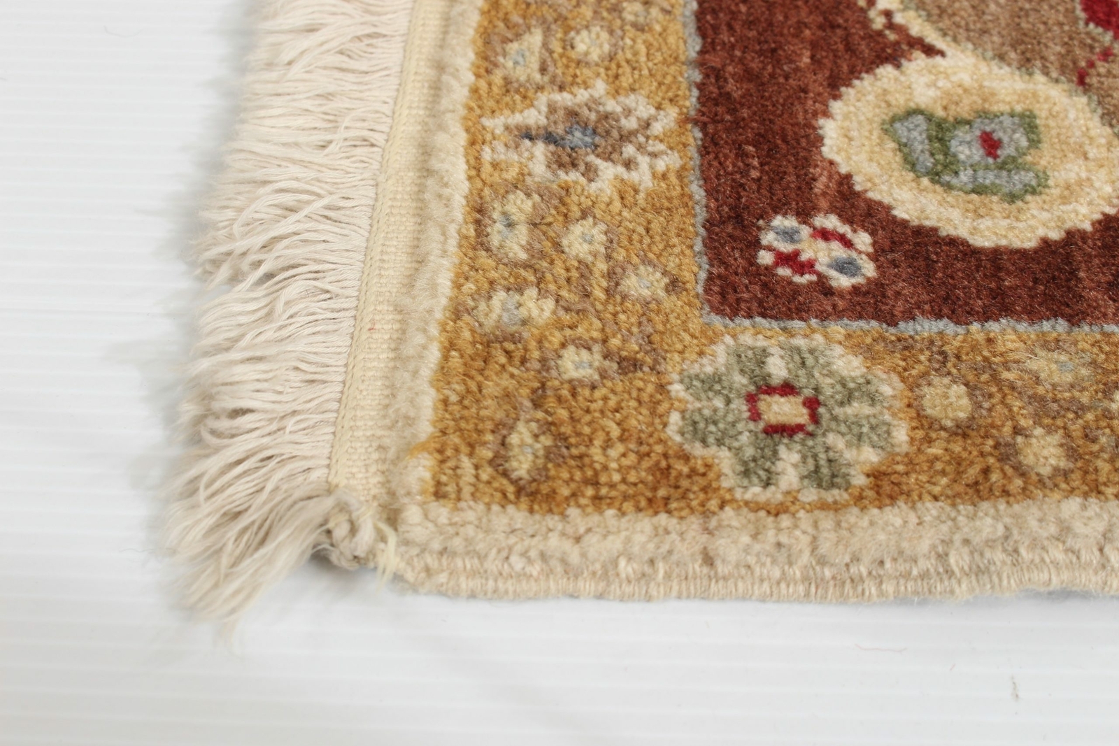 Genuine 7’9′ x 9’5′ Fine Peshawar Vegetable Dyes Area Rug Carpet