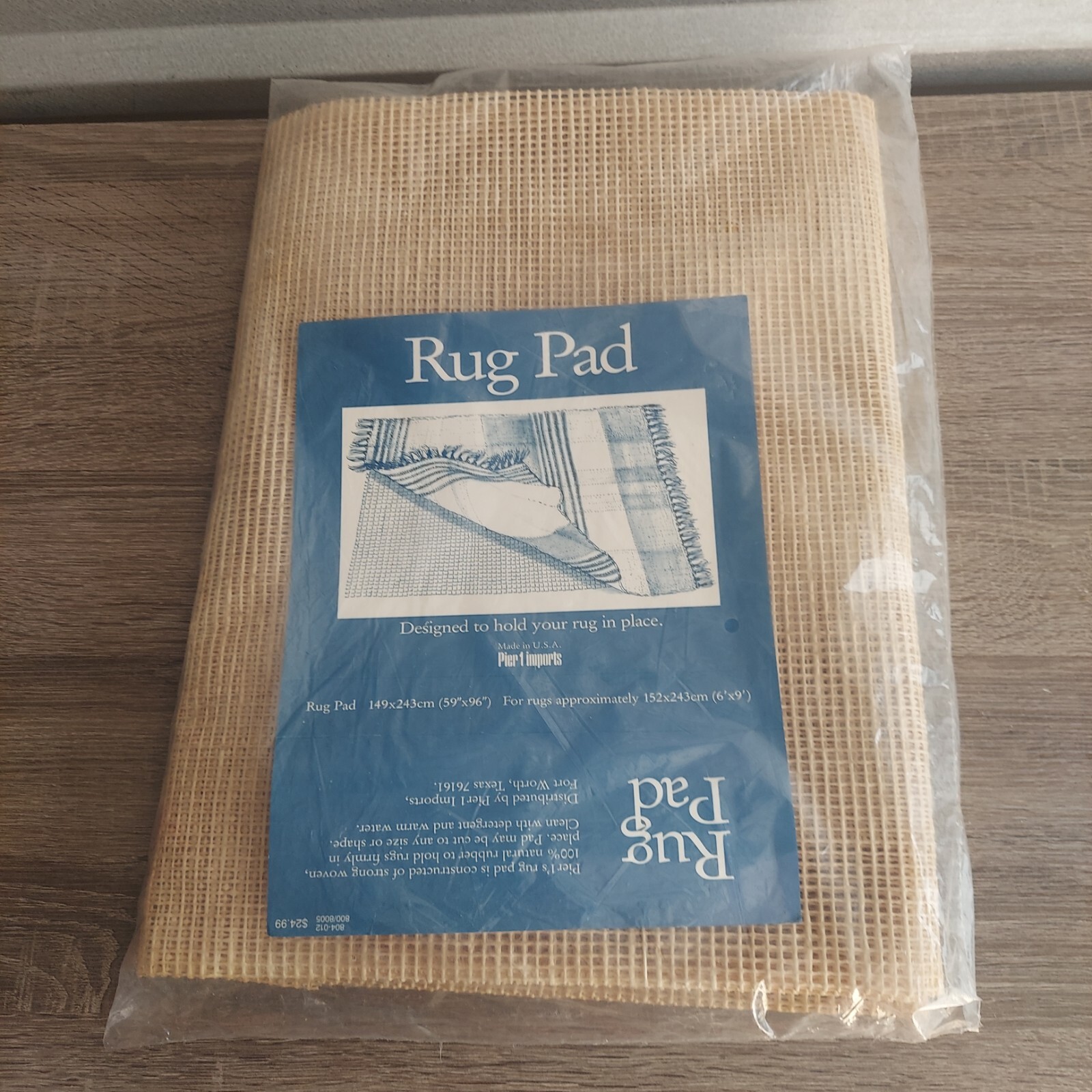 Pier 1 Rug Mat Size 59X96 – 149X243CM Made In USA