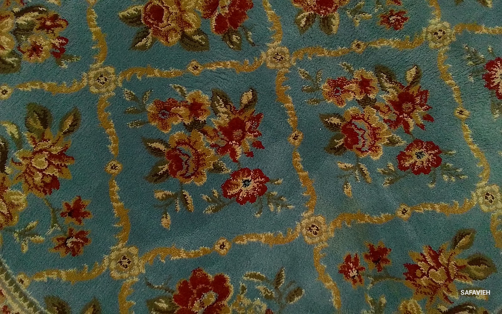 BLUE / BLUE 5′-3″ x 5′-3″ Flaw in Rug, Reduced Price 1172802950 LNH556-6565-5R