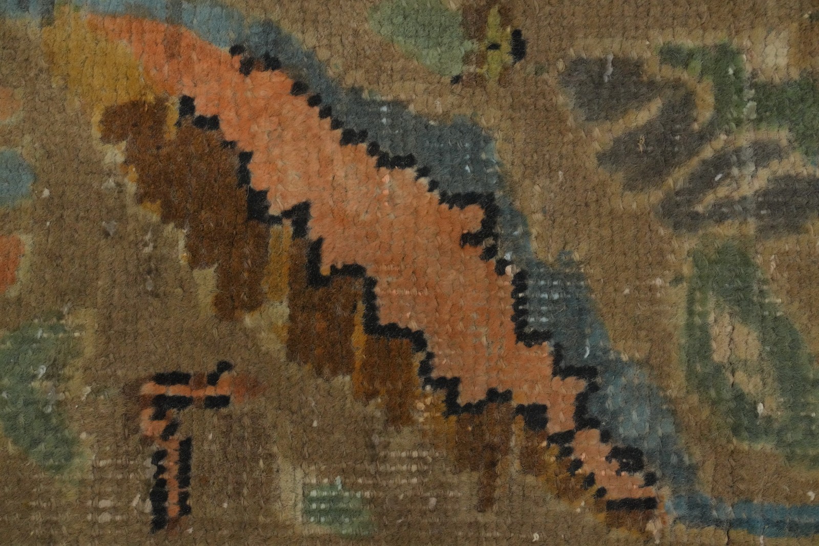 Overdyed Vintage Green Traditional Style Rug 6×9 ft Hand-knotted Wool Carpet