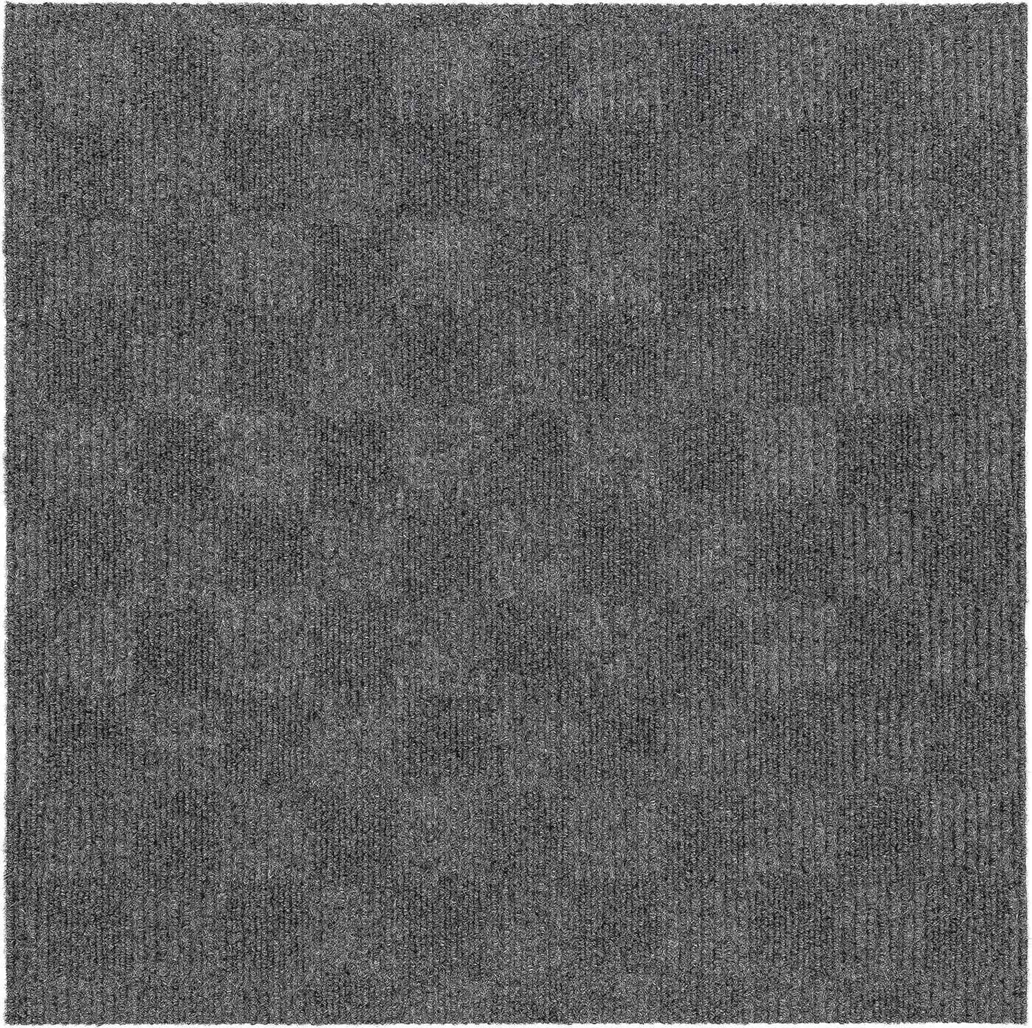 Mohawk Home 24″ X 24″ Indoor/Outdoor 0.25″ Pile Height, Peel and Stick Carpet Ti