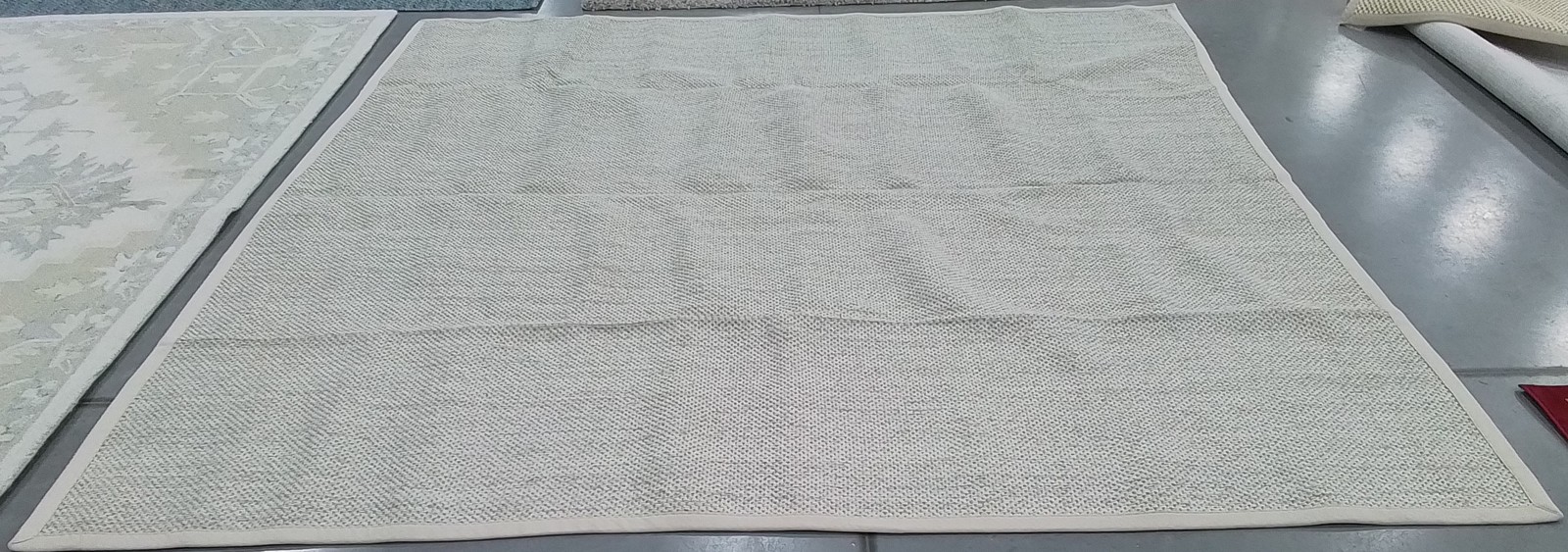 MARBLE/BEIGE 10′-0″ x 10′-0″ Back Stain Rug Reduced Price 1172803165 NF143C-10SQ