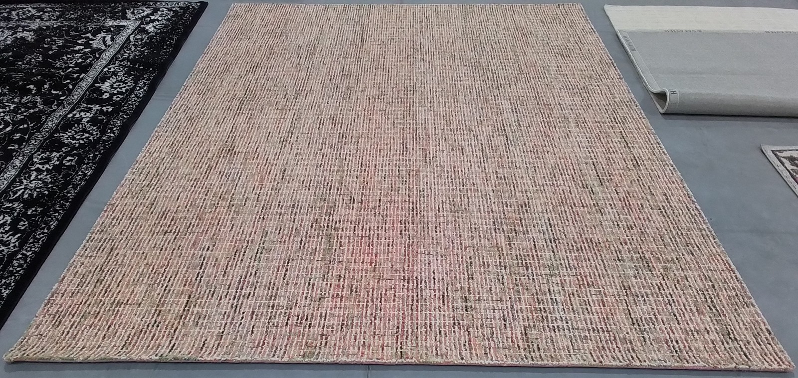 BEIGE / RUST 8′-0″ x 10′-0″ Back Stain Rug, Reduced Price 3172810476 ABT468A-8