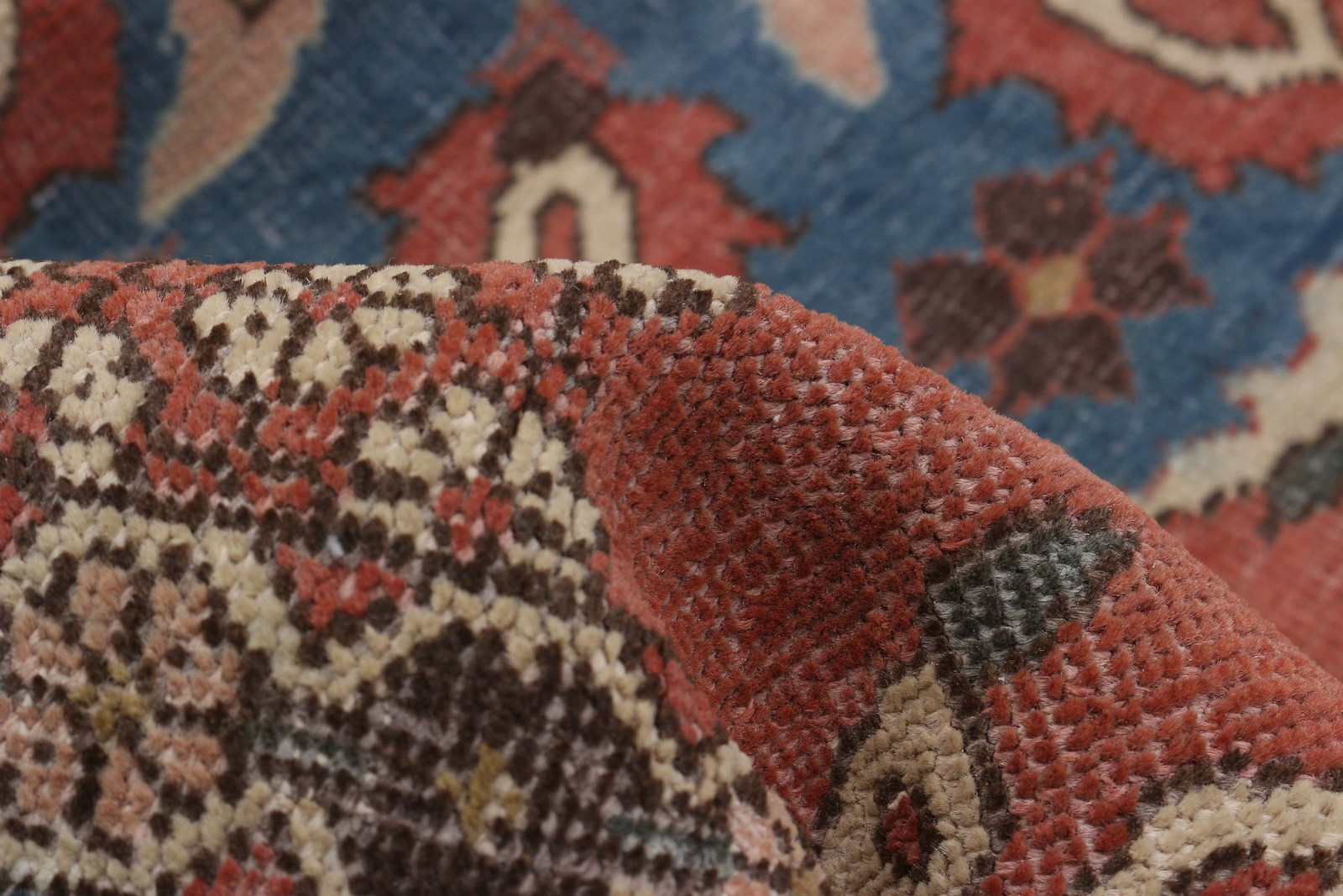 Vintage Traditional Hand-Knotted Area Rug 4’7″ x 6’11” Oriental Wool Carpet