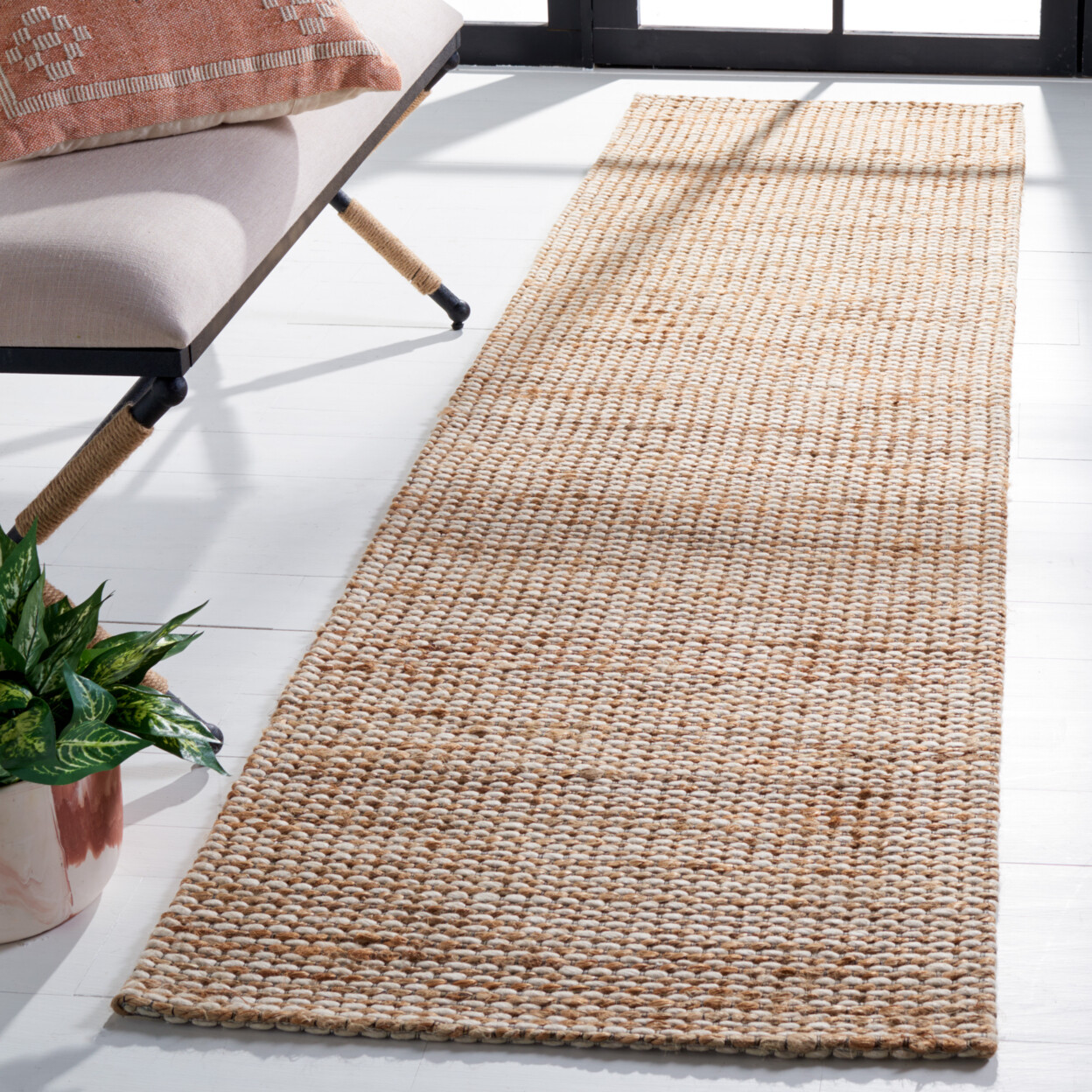 SAFAVIEH Natural Fiber NFB553B Natural / Beige Rug