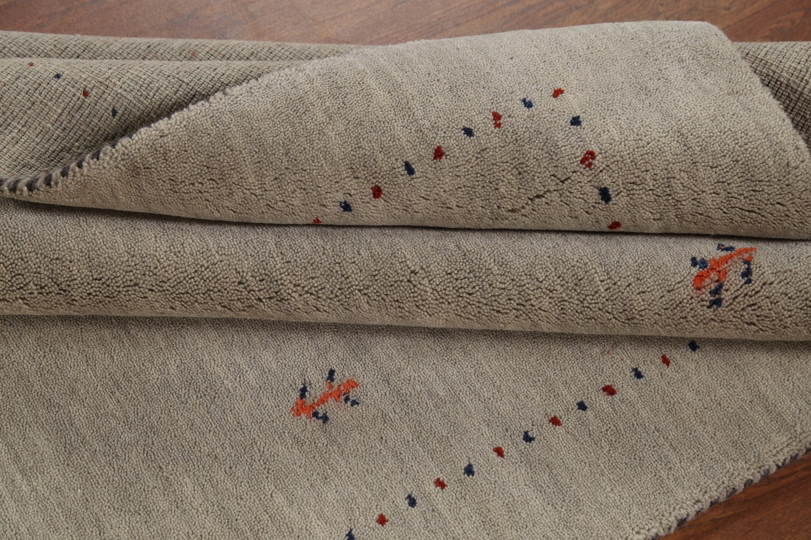 Tribal Wool Handmade Indian Rug 4×6 Little Character/ Animals Design Nomad Rug