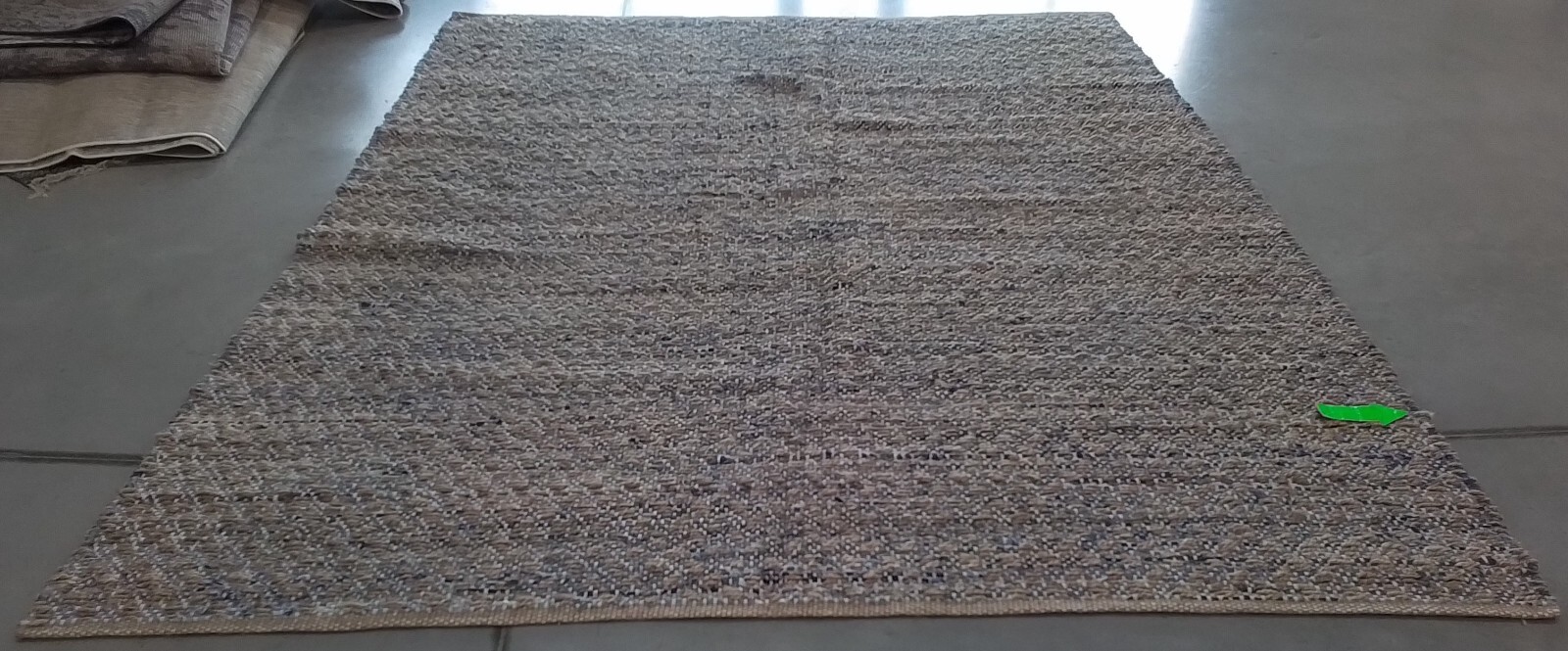 BLUE / NATURAL 8′-0″ x 10′-0″ Damaged Rug, Reduced Price 1172767271 CAP305M-8