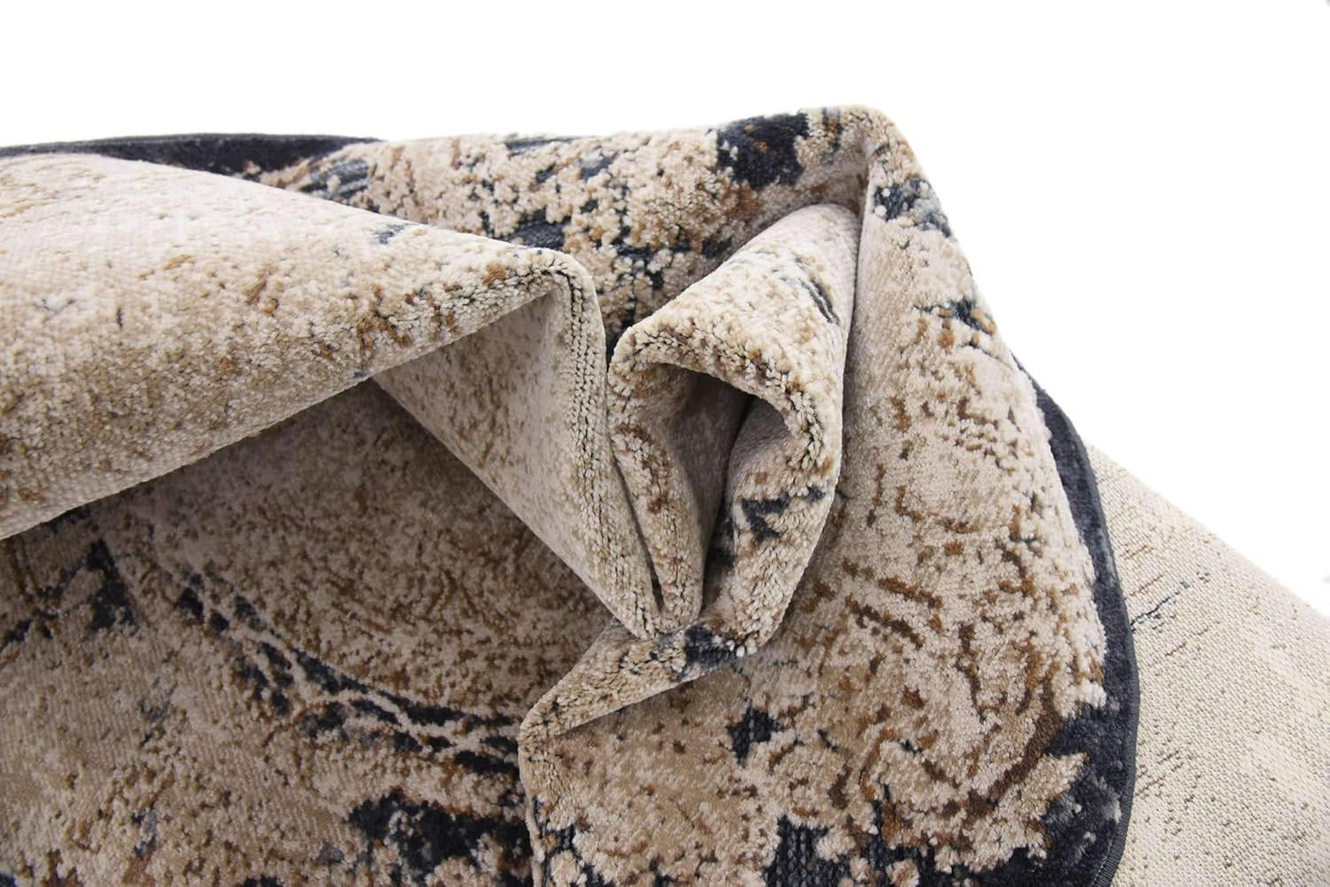Chateau Collection Rustic, Vintage, Medallion, Textured, Distressed, Traditional