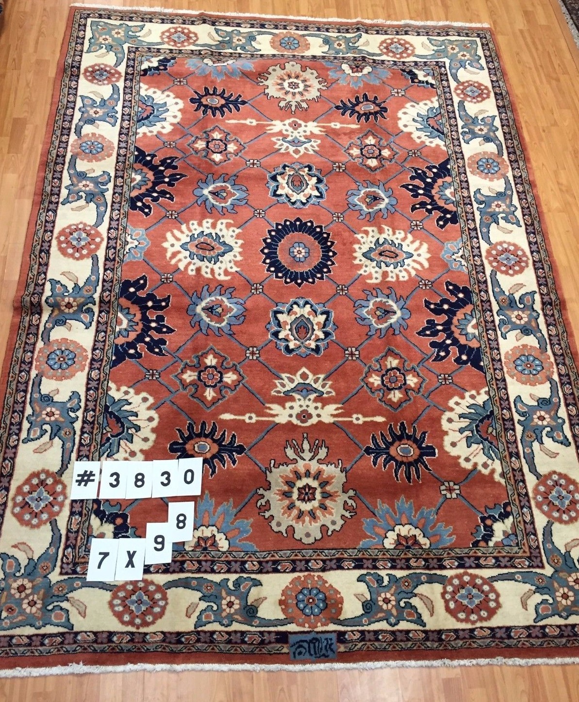 7′ x 9’8″ New Turkish Oriental Rug – Hand Made – 100% Wool