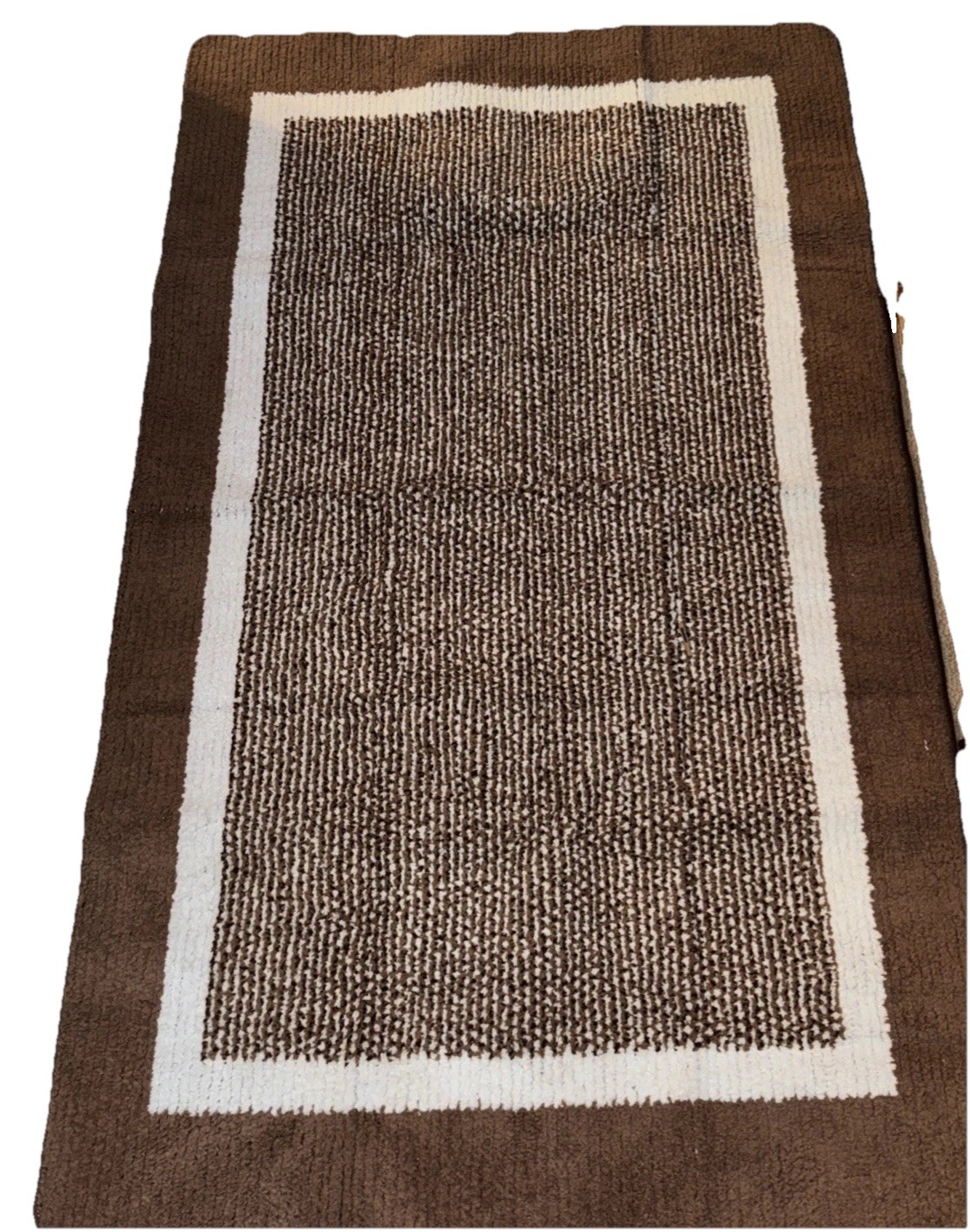 OEKO-TEX Brown Patterned Area Rug 61″ x 35″